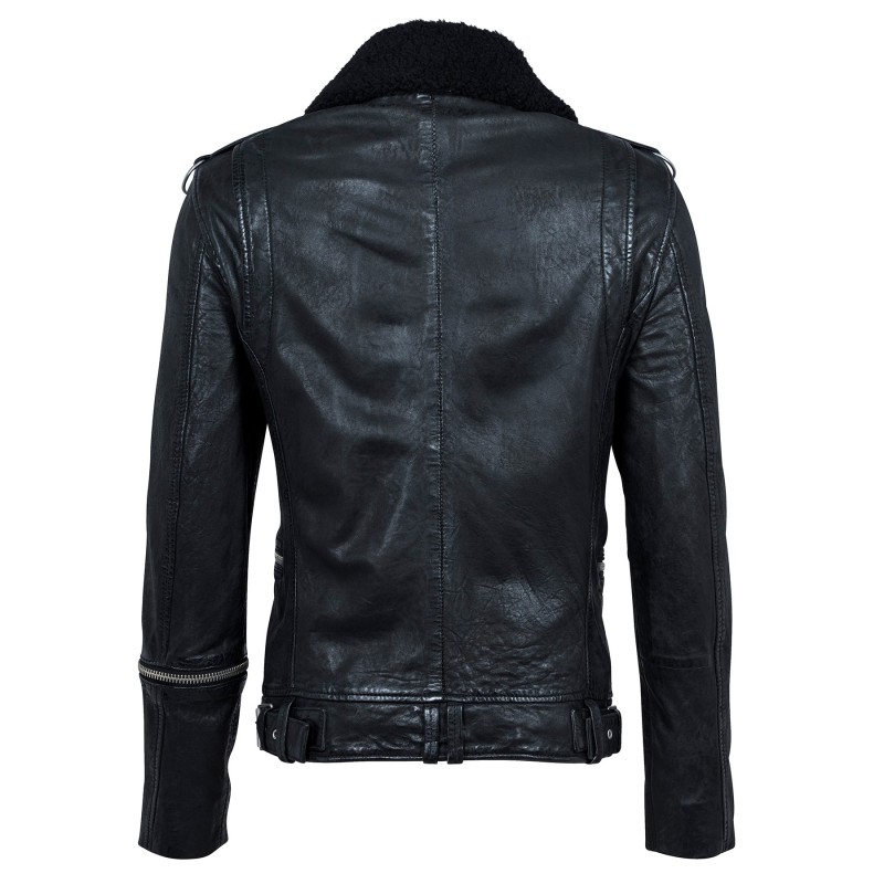 Geaca de Piele Naturala Barbati Gipsy Neagra Demis SF NSLCOUNTV – IMBRACAMINTE Geaca de Piele Naturala Barbati Gipsy Neagra Demis SF NSLCOUNTV – IMBRACAMINTE