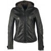 Geaca de Piele Naturala Dama Gipsy Neagra Desi SF LPAV - readytowear