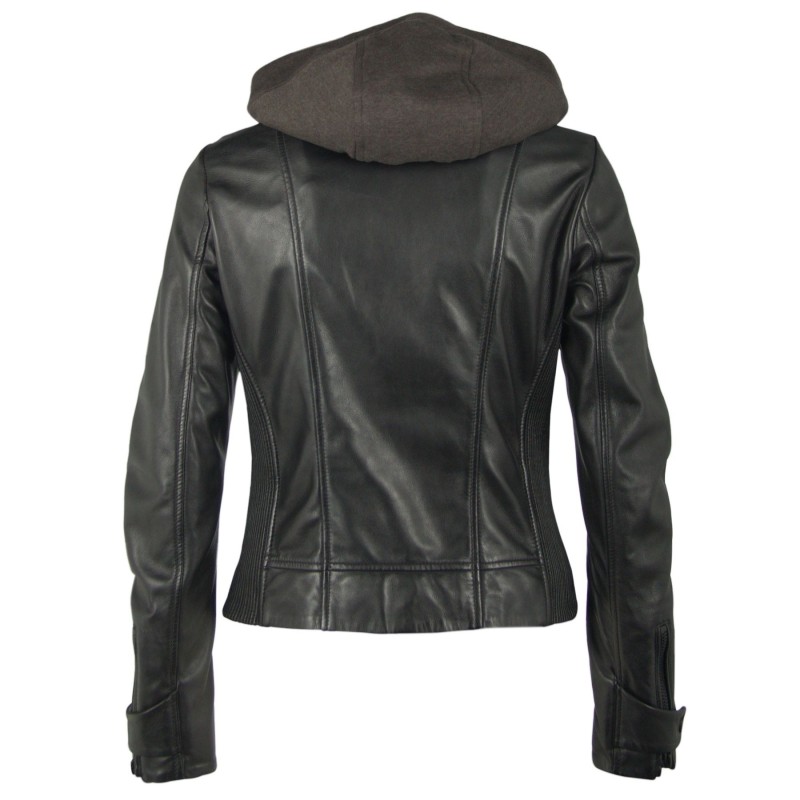 Geaca de Piele Naturala Dama Gipsy Neagra Desi SF LPAV – IMBRACAMINTE Geaca de Piele Naturala Dama Gipsy Neagra Desi SF LPAV – IMBRACAMINTE