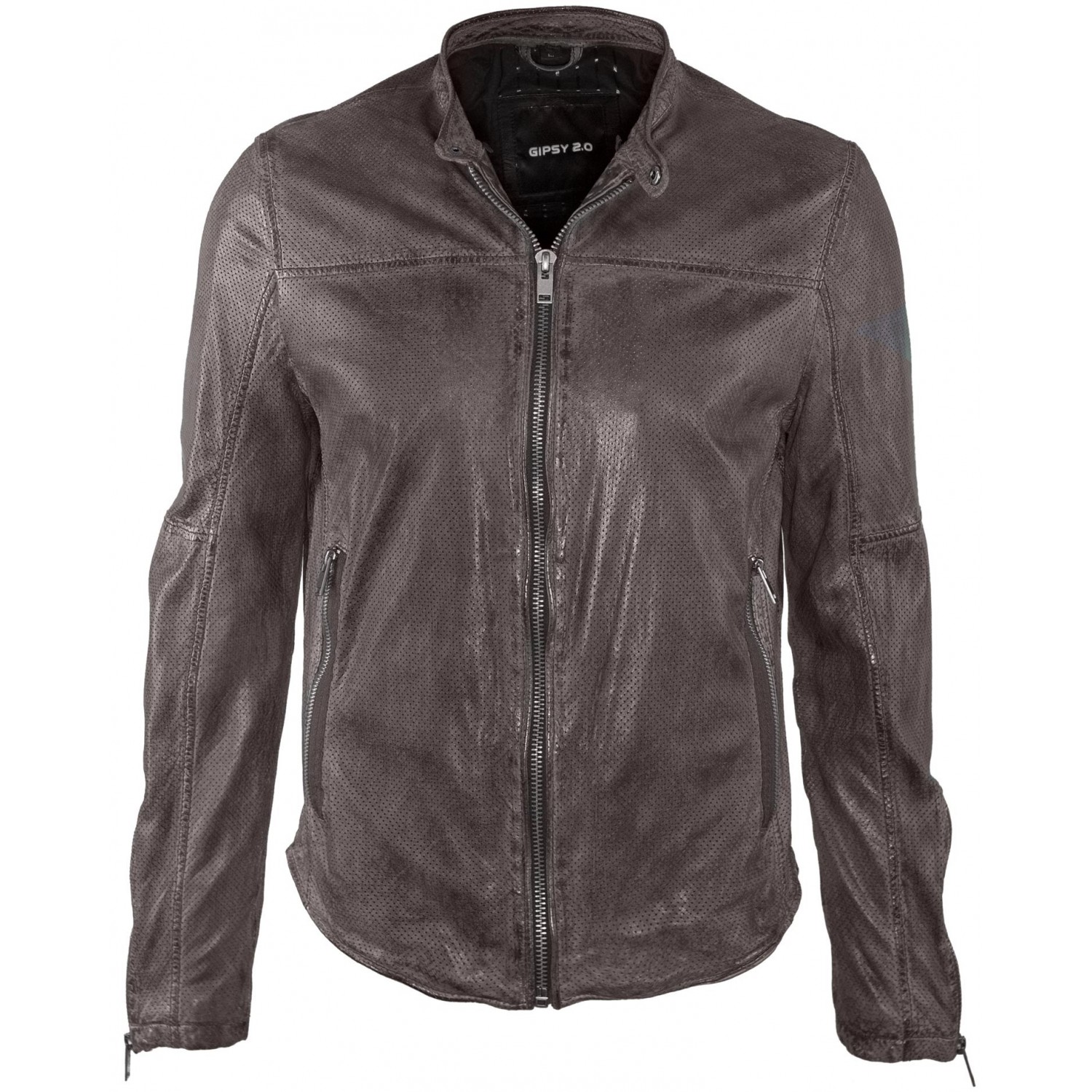 Geaca de Piele Naturala Barbati Gipsy Gri Inchis Dev 2 SF LRPEV – IMBRACAMINTE Geaca de Piele Naturala Barbati Gipsy Gri Inchis Dev 2 SF LRPEV – IMBRACAMINTE