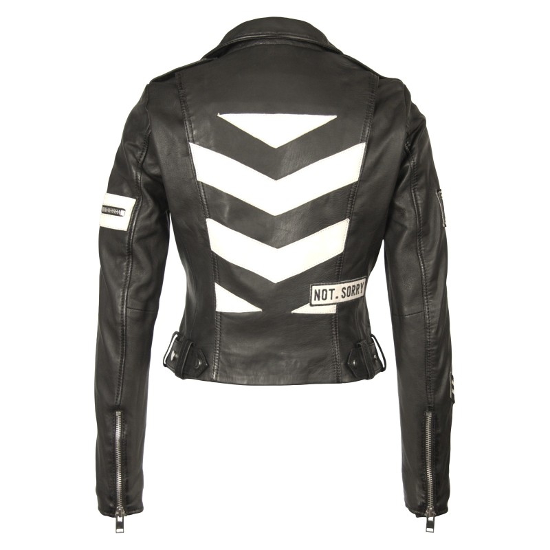 Geaca de Piele Naturala Dama Gipsy Neagra Devil 2 SF LAROXV – IMBRACAMINTE Geaca de Piele Naturala Dama Gipsy Neagra Devil 2 SF LAROXV – IMBRACAMINTE