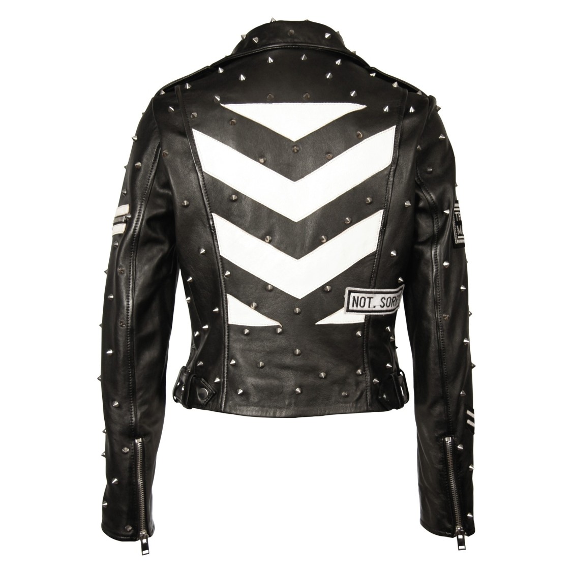 Geaca de Piele Naturala Dama Gipsy Neagra Devil SF LEGV – Black Friday