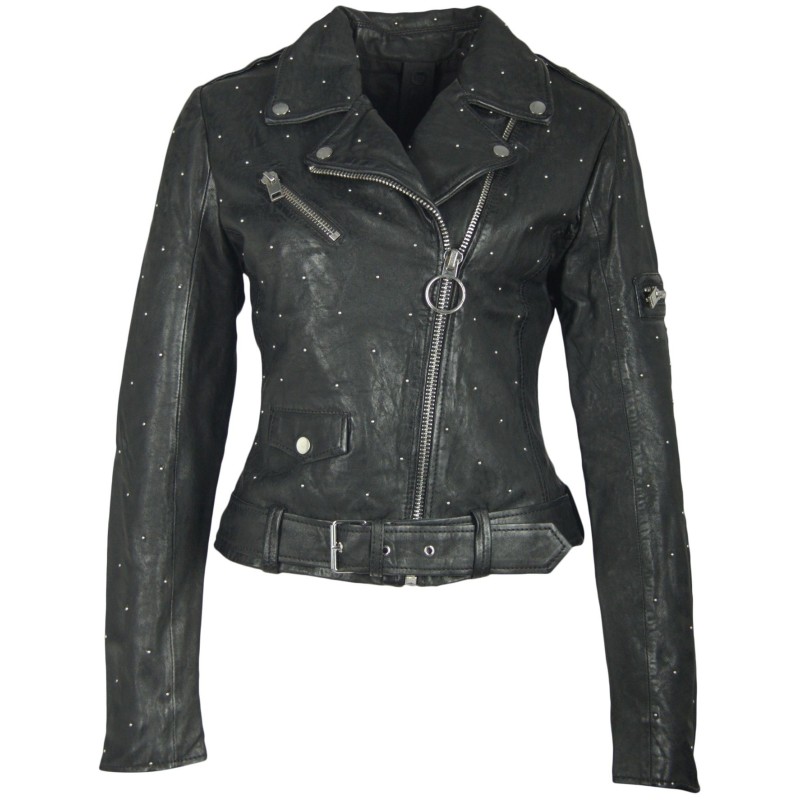 Geaca de Piele Naturala Dama Gipsy Neagra Different 2 SF NSLCOUNTV – IMBRACAMINTE