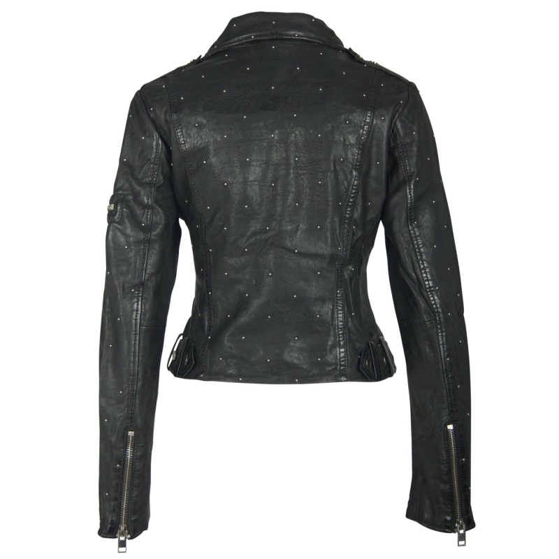 Geaca de Piele Naturala Dama Gipsy Neagra Different 2 SF NSLCOUNTV – IMBRACAMINTE