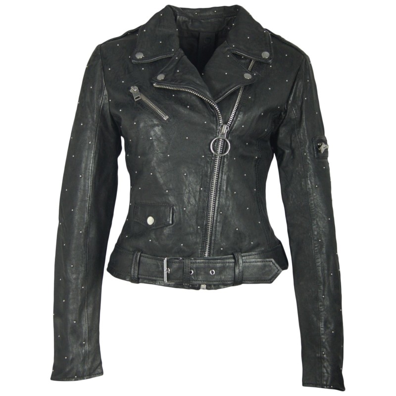 Geaca de Piele Naturala Dama Gipsy Neagra Different SF NSLCOUNTV – IMBRACAMINTE