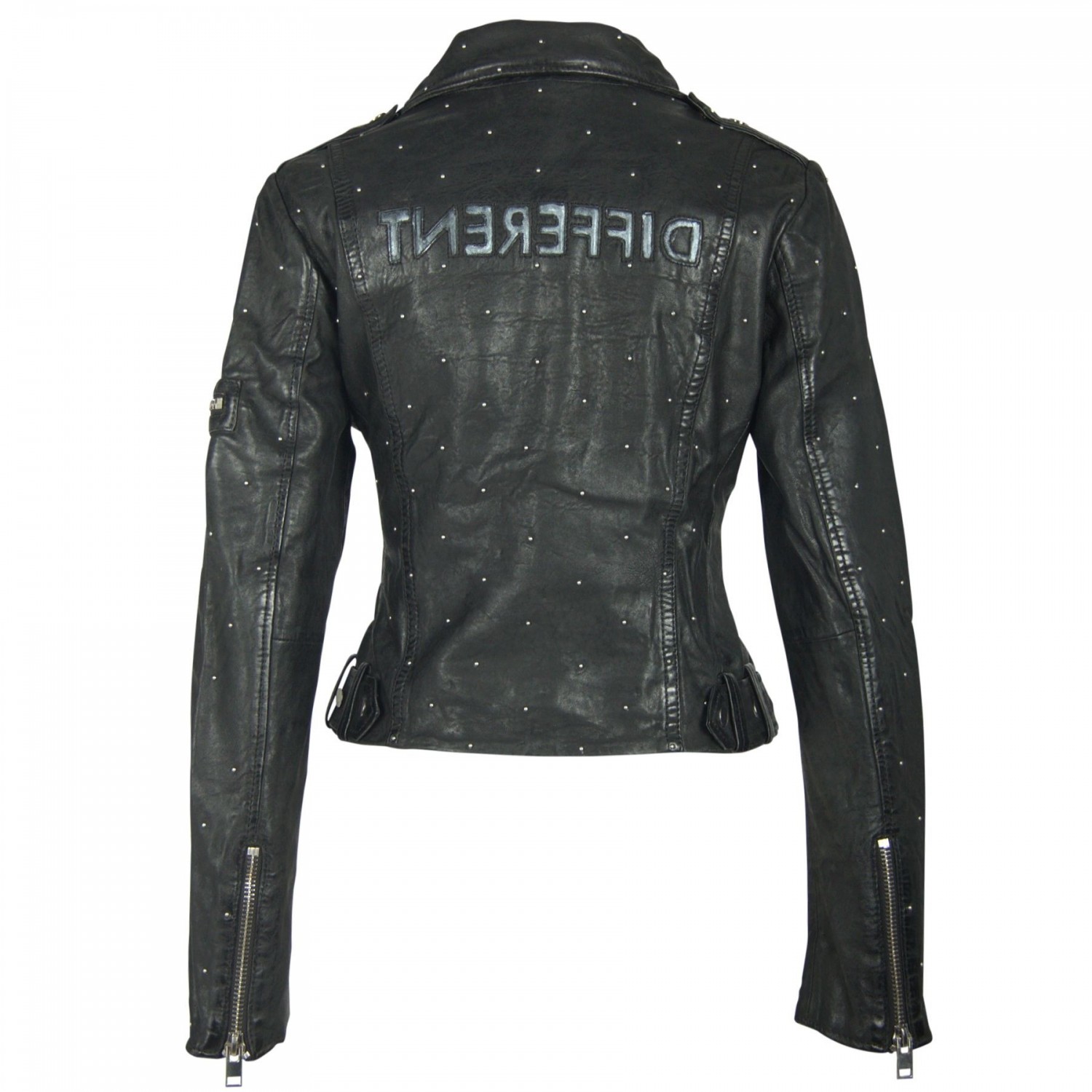 Geaca de Piele Naturala Dama Gipsy Neagra Different SF NSLCOUNTV – IMBRACAMINTE Geaca de Piele Naturala Dama Gipsy Neagra Different SF NSLCOUNTV – IMBRACAMINTE