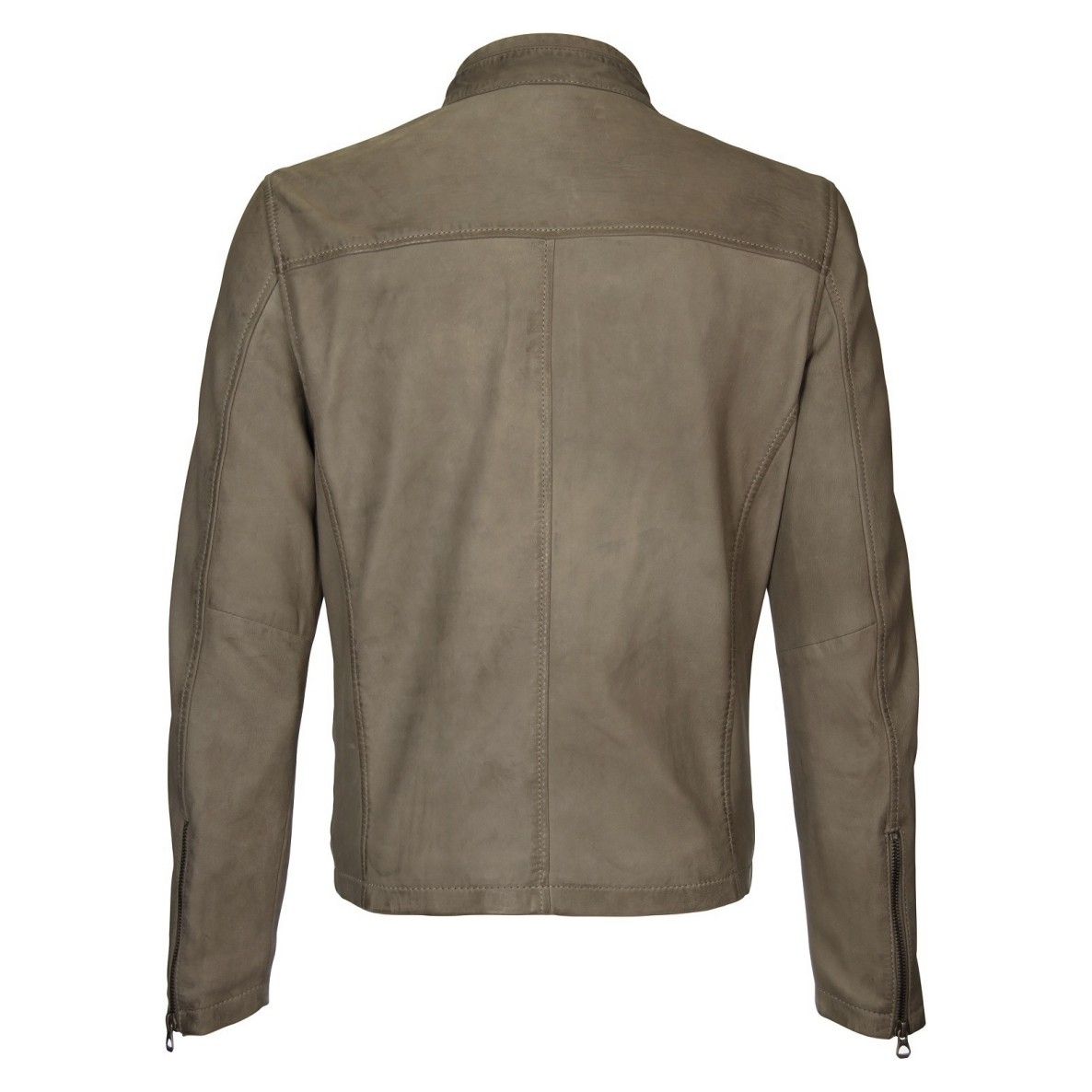 Geaca de Piele Naturala Barbati Gipsy Gri Don SF LABONV – IMBRACAMINTE