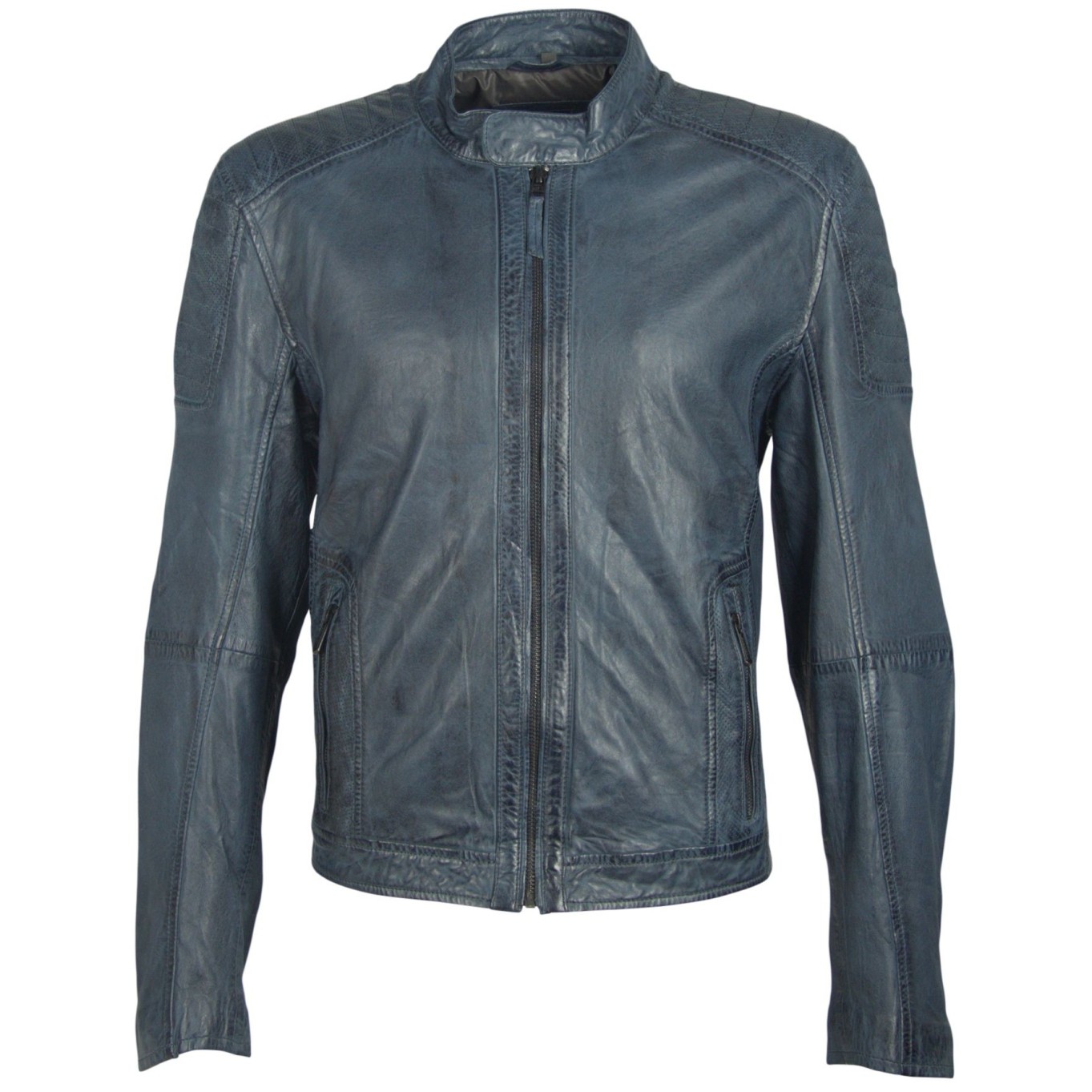 Geaca de Piele Naturala Barbati Gipsy Bleumarin Dorian NSLV – IMBRACAMINTE Geaca de Piele Naturala Barbati Gipsy Bleumarin Dorian NSLV – IMBRACAMINTE