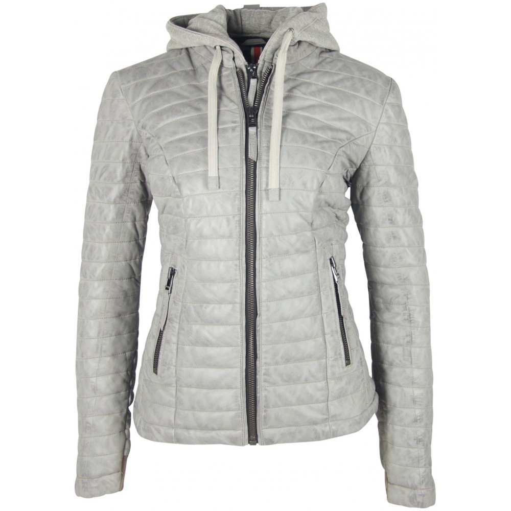 Geaca de Piele Naturala Dama Gipsy Gri Drifty LNBV W Geaca de Piele Naturala Dama Gipsy Gri Drifty LNBV W - readytowear.ro