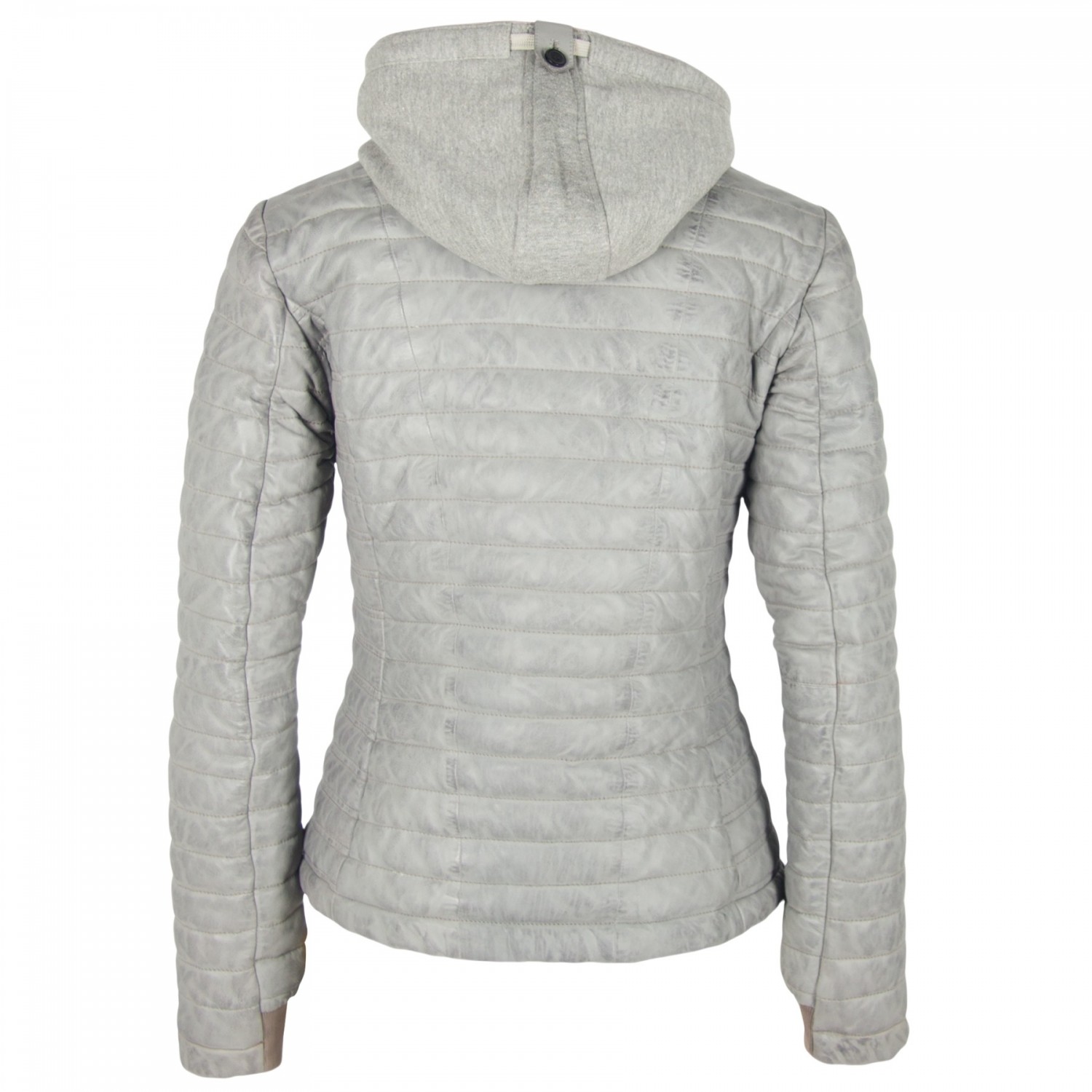 Geaca de Piele Naturala Dama Gipsy Gri Drifty LNBV W – IMBRACAMINTE