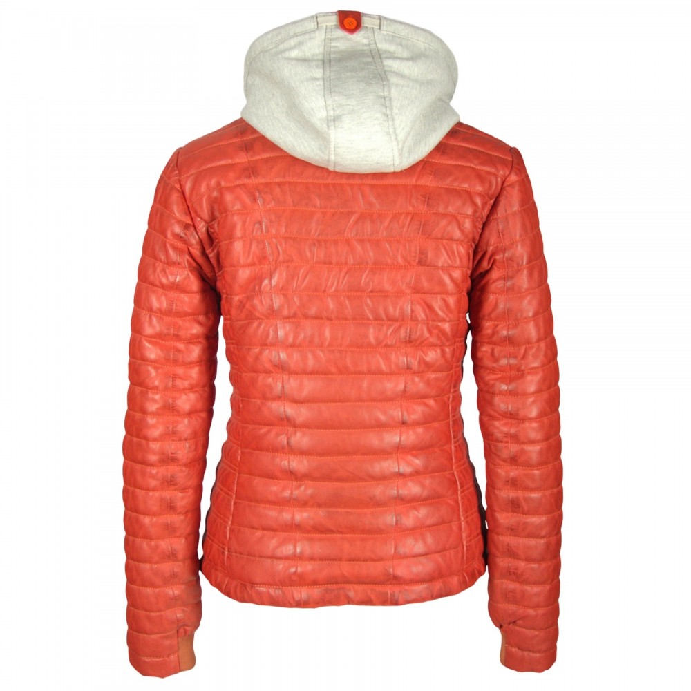 Geaca de Piele Naturala Dama Gipsy Rosu Aprins Drifty LNBV W Geaca de Piele Naturala Dama Gipsy Rosu Aprins Drifty LNBV W - readytowear.ro