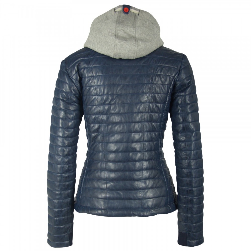 Geaca de Piele Naturala Dama Gipsy Bleumarin Drifty LNBV W Geaca de Piele Naturala Dama Gipsy Bleumarin Drifty LNBV W - readytowear.ro