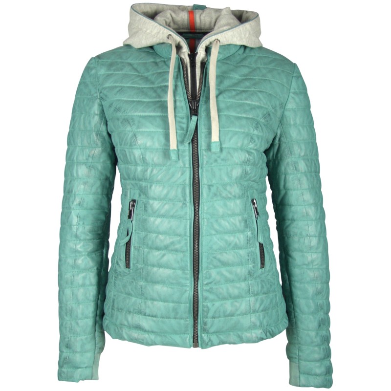 Geaca de Piele Naturala Dama Gipsy Turcoaz Drifty LNBV W – IMBRACAMINTE Geaca de Piele Naturala Dama Gipsy Turcoaz Drifty LNBV W – IMBRACAMINTE