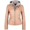 Geaca de Piele Naturala Dama Gipsy Roz Droppy NSLONTV Geaca de Piele Naturala Dama Gipsy Roz Droppy NSLONTV - readytowear