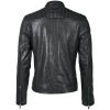 Geaca de Piele Naturala Barbati Gipsy Neagra Eagle NSLV - readytowear.ro