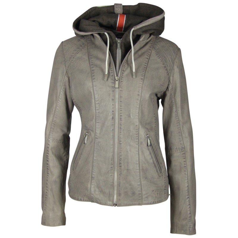 Geaca de Piele Naturala Dama Gipsy Gri Ebby LAGAV – IMBRACAMINTE Geaca de Piele Naturala Dama Gipsy Gri Ebby LAGAV – IMBRACAMINTE