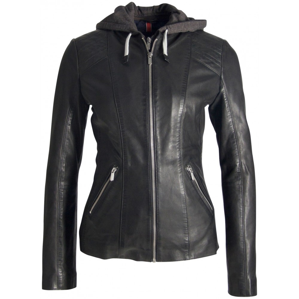 Damska kurtka skórzana Gipsy Black Ebby LAGAV Damska kurtka skórzana Gipsy Black Ebby LAGAV - readytowear