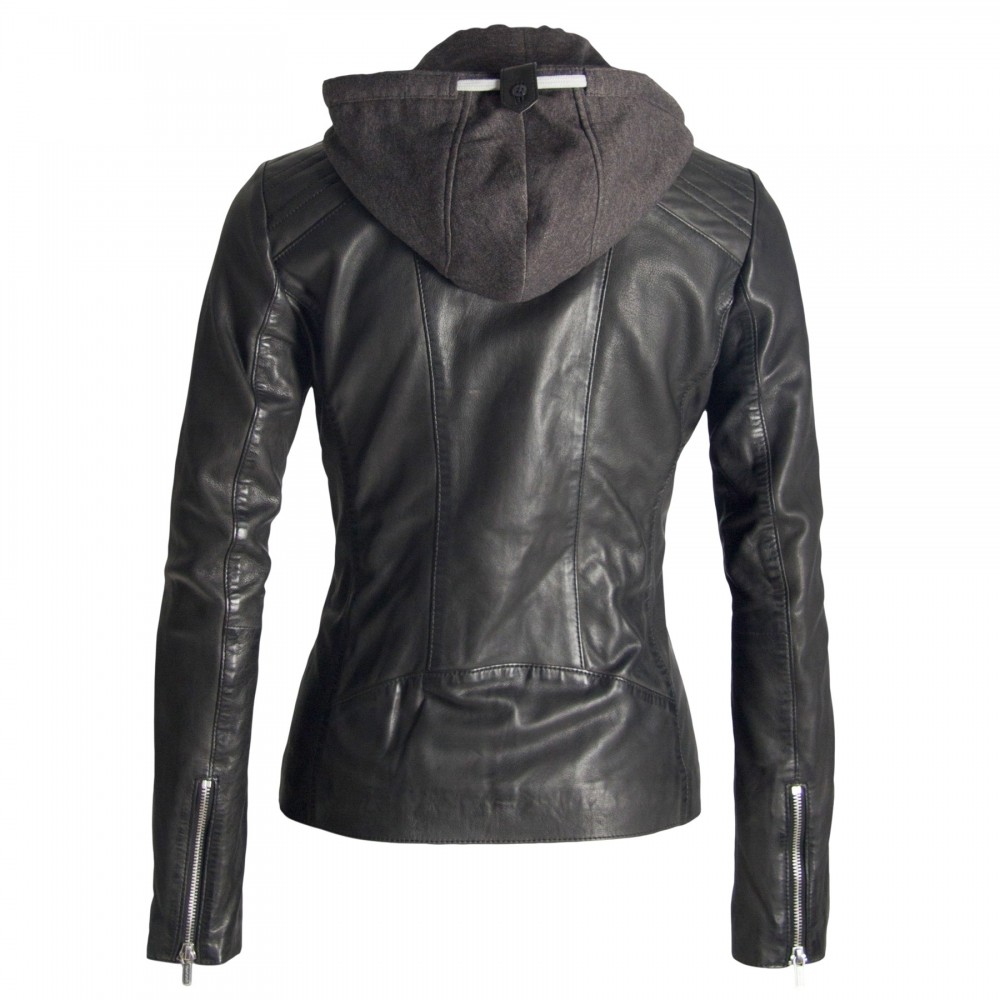 Geaca de Piele Naturala Dama Gipsy Neagra Ebby LAGAV Geaca de Piele Naturala Dama Gipsy Neagra Ebby LAGAV - readytowear.ro