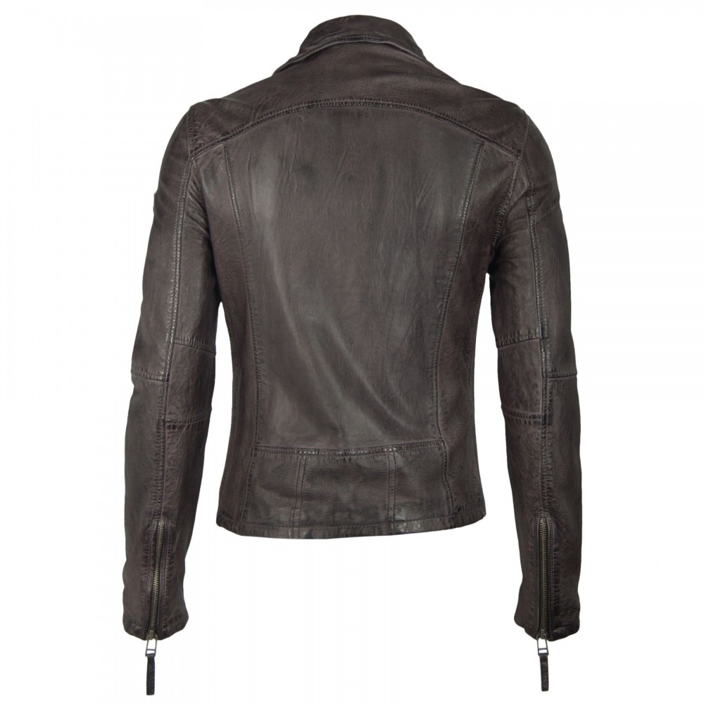 Geaca de Piele Naturala Barbati Gipsy Grafit Edison W18 SF LANOV Geaca de Piele Naturala Barbati Gipsy Grafit Edison W18 SF LANOV - readytowear.ro