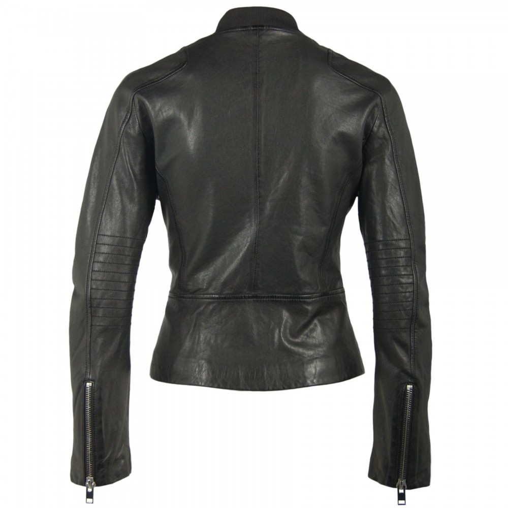 Geaca de Piele Naturala Dama Gipsy Neagra Edy SF LVD Geaca de Piele Naturala Dama Gipsy Neagra Edy SF LVD - readytowear.ro