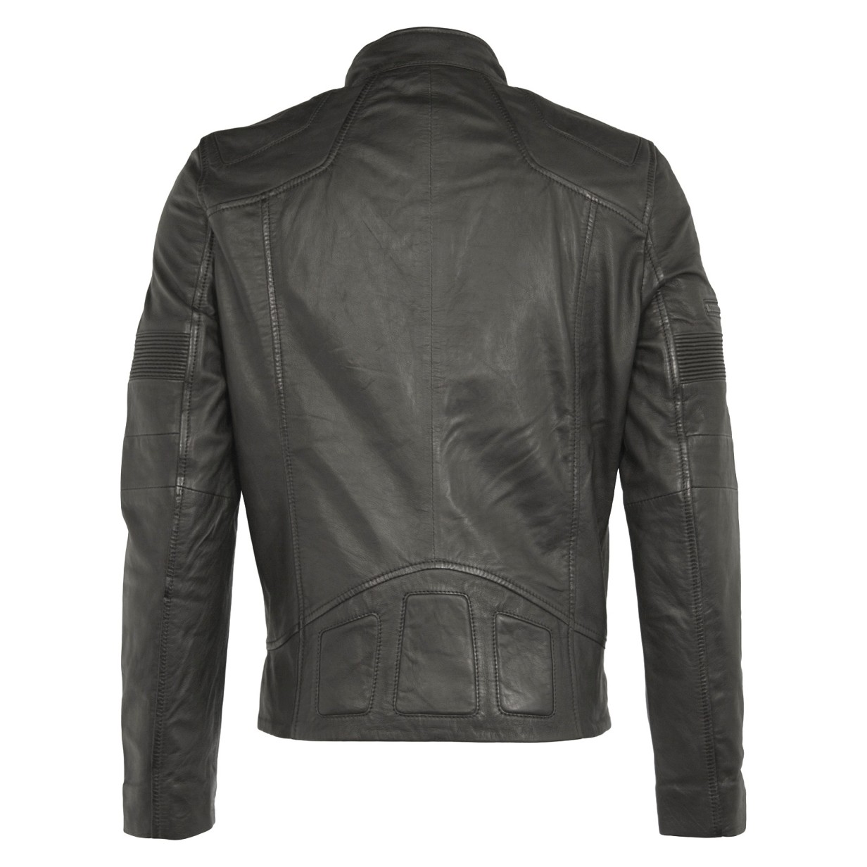 Geaca de Piele Naturala Barbati Gipsy Neagra Eero SF LAROXV – IMBRACAMINTE