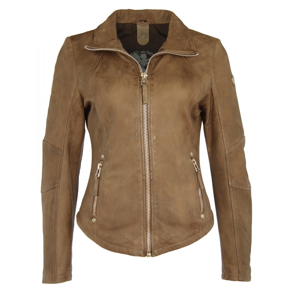 Geaca de Piele Naturala Dama Gipsy Maro Elya LCOUNTV Geaca de Piele Naturala Dama Gipsy Maro Elya LCOUNTV - readytowear