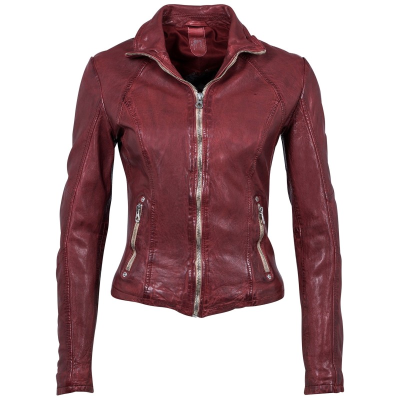 Geaca de Piele Naturala Dama Gipsy Visinie Elya W18 LAWOV – IMBRACAMINTE Geaca de Piele Naturala Dama Gipsy Visinie Elya W18 LAWOV – IMBRACAMINTE