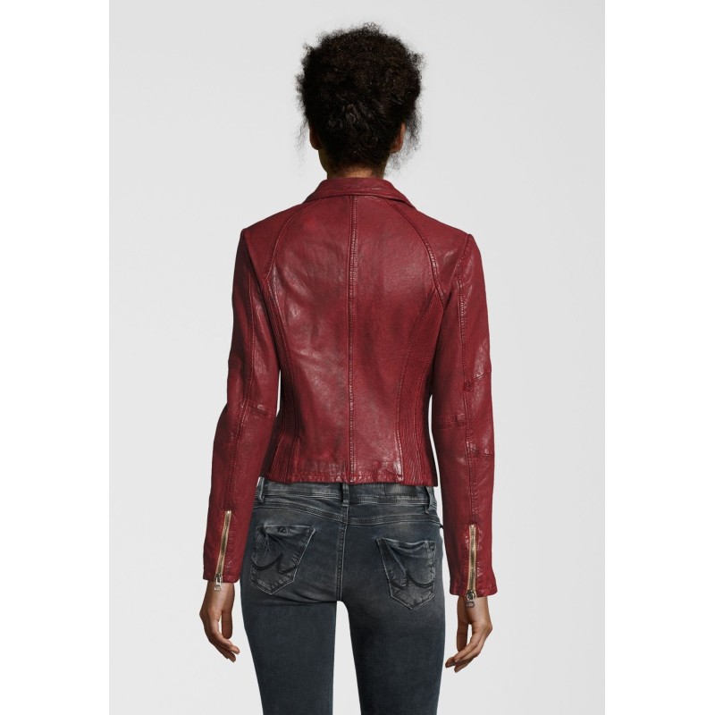 Geaca de Piele Naturala Dama Gipsy Visinie Elya W18 LAWOV – IMBRACAMINTE Geaca de Piele Naturala Dama Gipsy Visinie Elya W18 LAWOV – IMBRACAMINTE