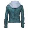 Geaca de Piele Naturala Dama Gipsy Turcoaz Emmy LANOV Geaca de Piele Naturala Dama Gipsy Turcoaz Emmy LANOV - readytowear.ro