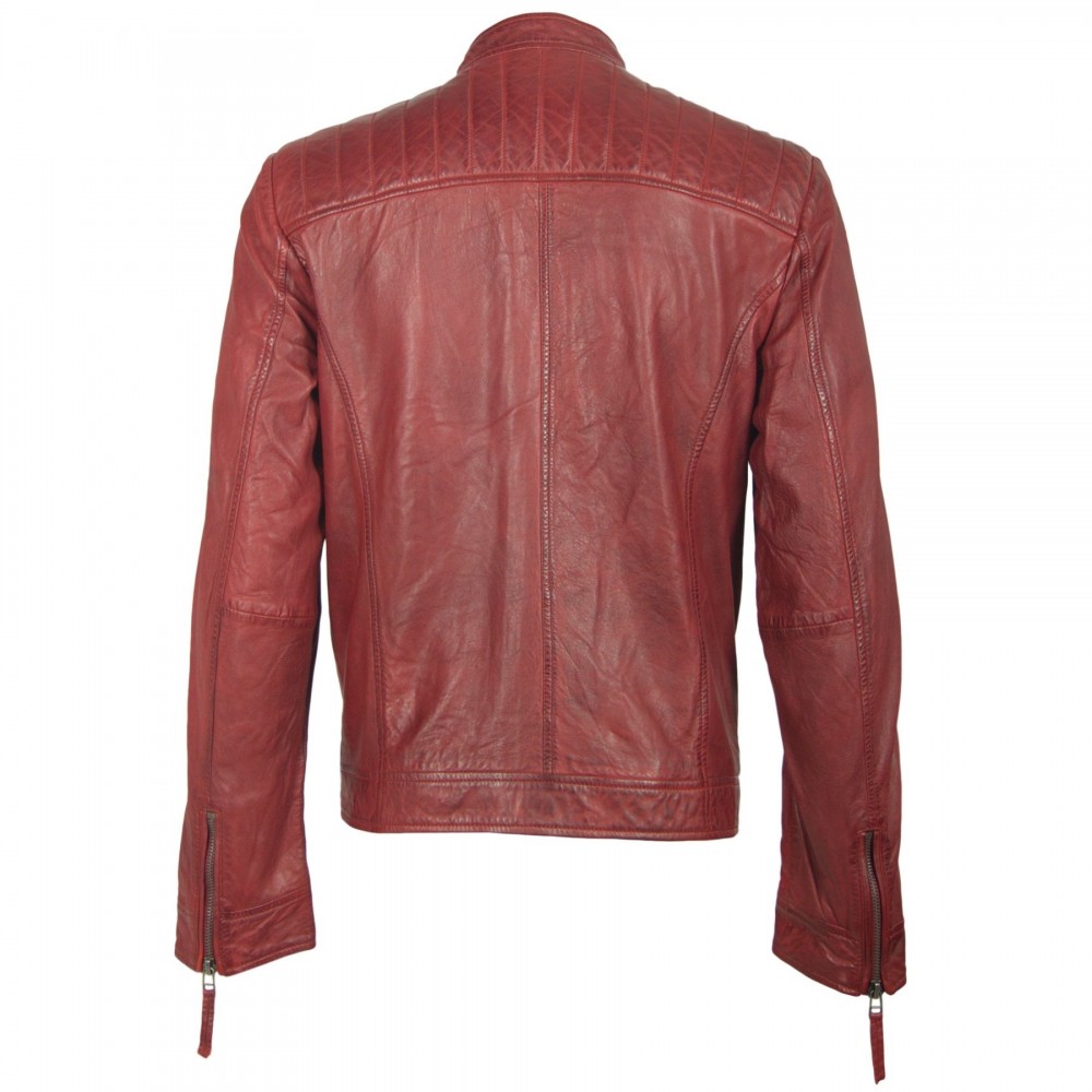 Geaca de Piele Naturala Barbati Gipsy Visinie Eric NSLV Geaca de Piele Naturala Barbati Gipsy Visinie Eric NSLV - readytowear.ro