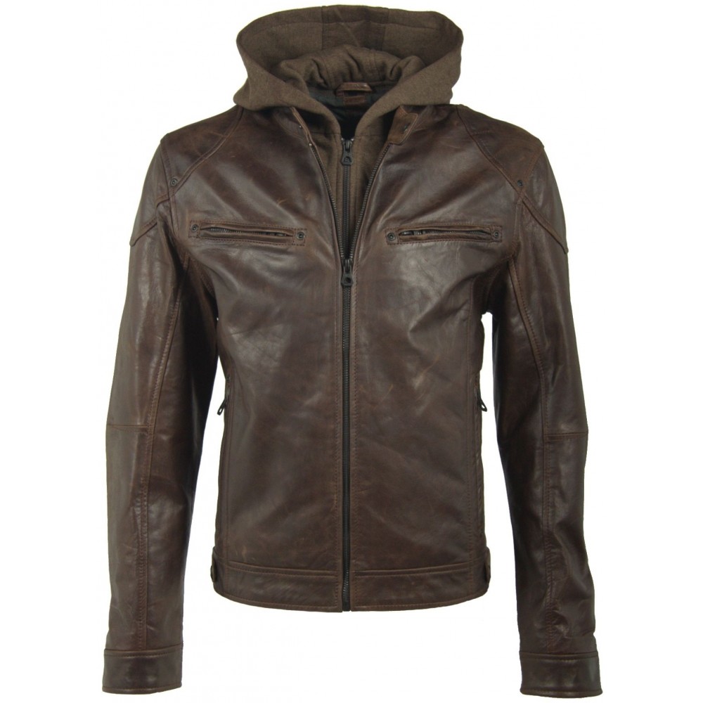 Geaca de Piele Naturala Barbati Gipsy Maro Fido LACRUV Geaca de Piele Naturala Barbati Gipsy Maro Fido LACRUV - readytowear