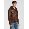 Geaca de Piele Naturala Barbati Gipsy Maro Five NSLV Geaca de Piele Naturala Barbati Gipsy Maro Five NSLV - readytowear.ro