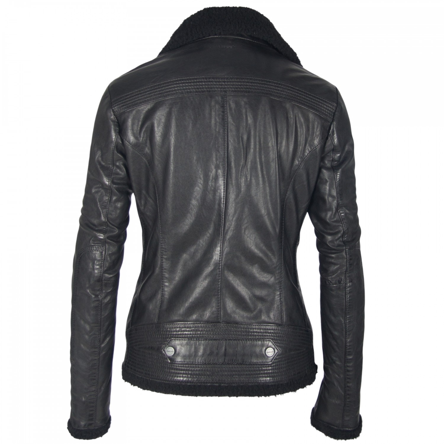 Geaca de Piele Naturala Dama Gipsy Neagra Freeze NSLONTV W – IMBRACAMINTE Geaca de Piele Naturala Dama Gipsy Neagra Freeze NSLONTV W – IMBRACAMINTE