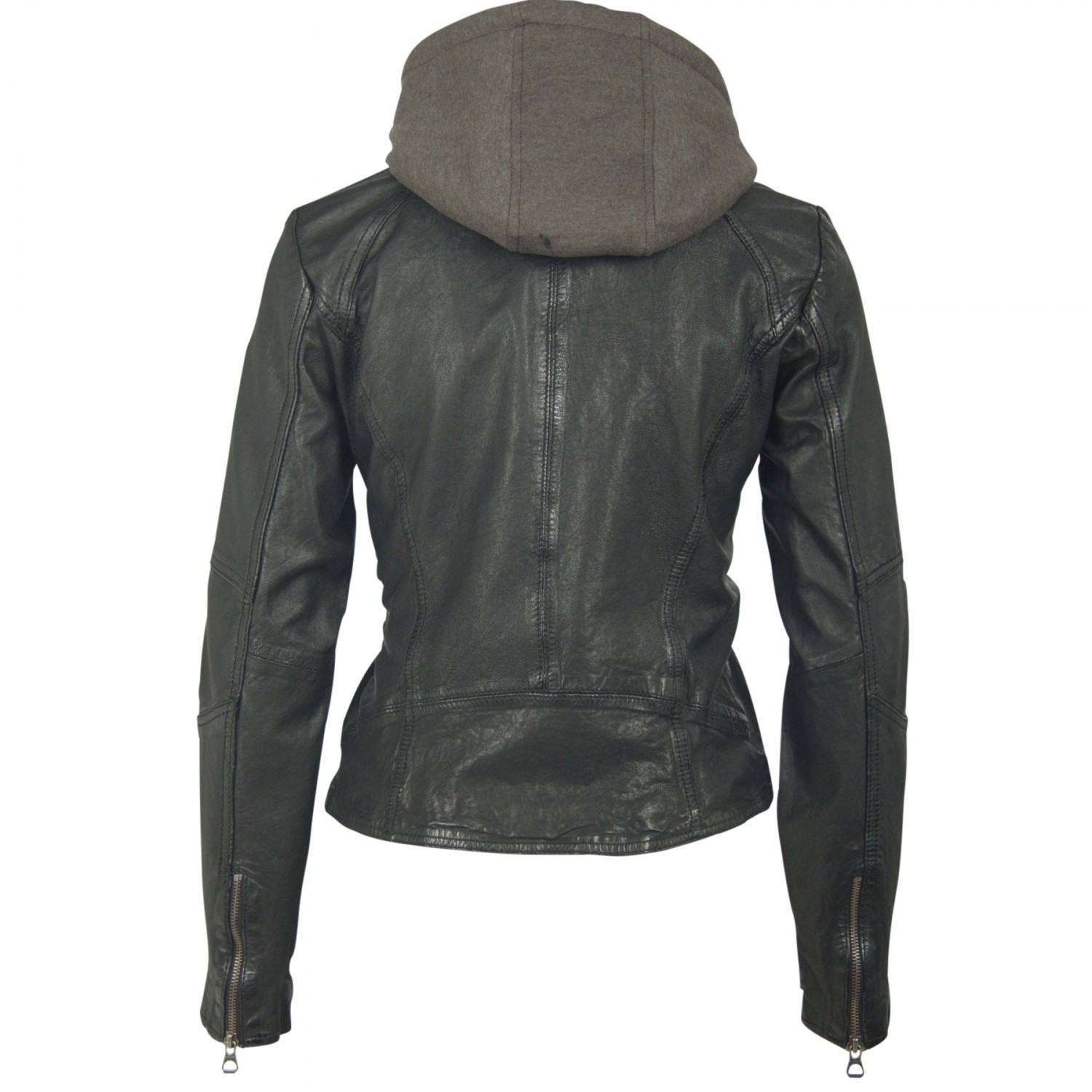 Geaca de Piele Naturala Dama Gipsy Neagra Frisby LEGV – IMBRACAMINTE