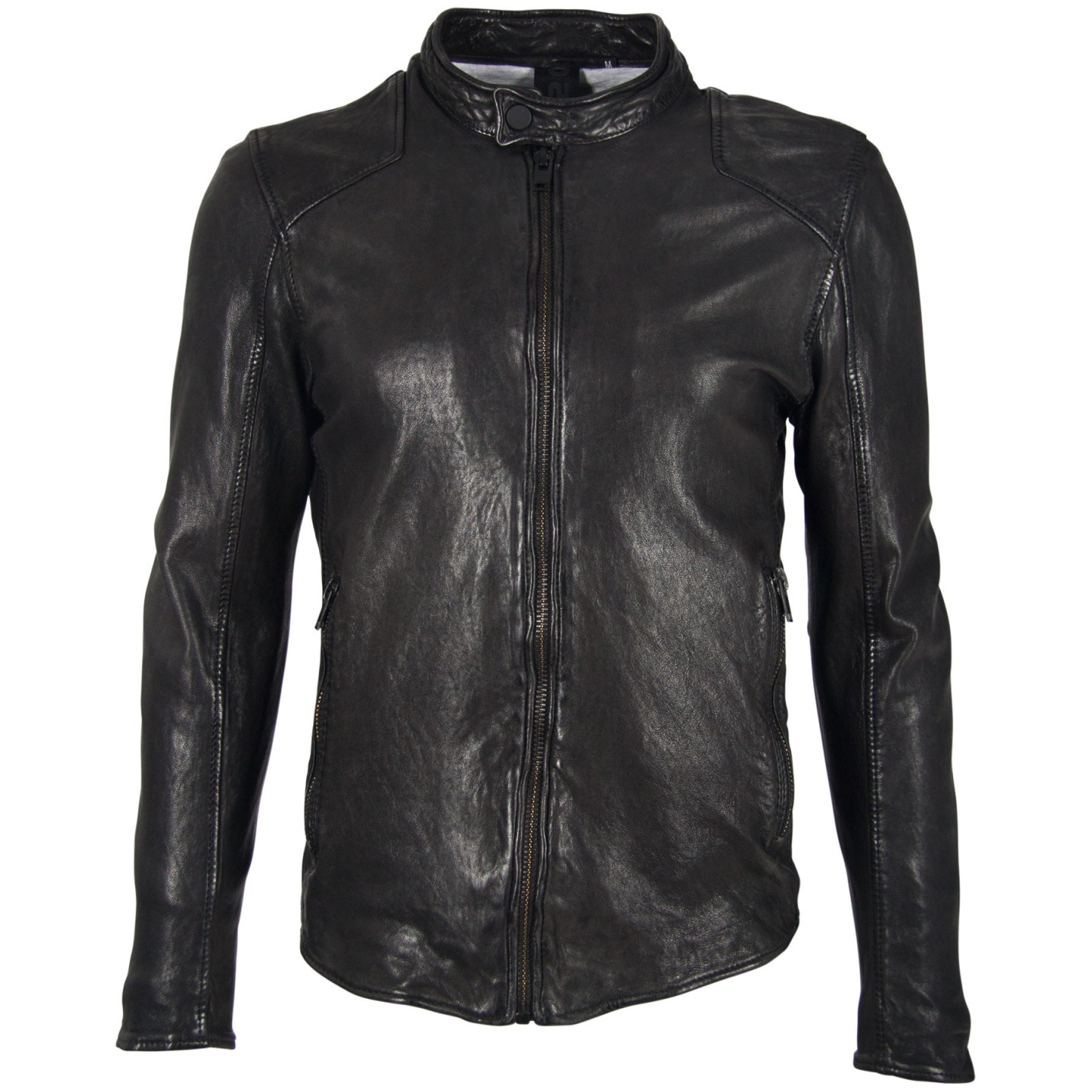 Geaca de Piele Naturala Barbati Gipsy Neagra G2BAram SF LATARV – Black Friday