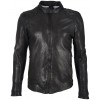 Geaca de Piele Naturala Barbati Gipsy Neagra G2BAram SF LATARV - readytowear.ro