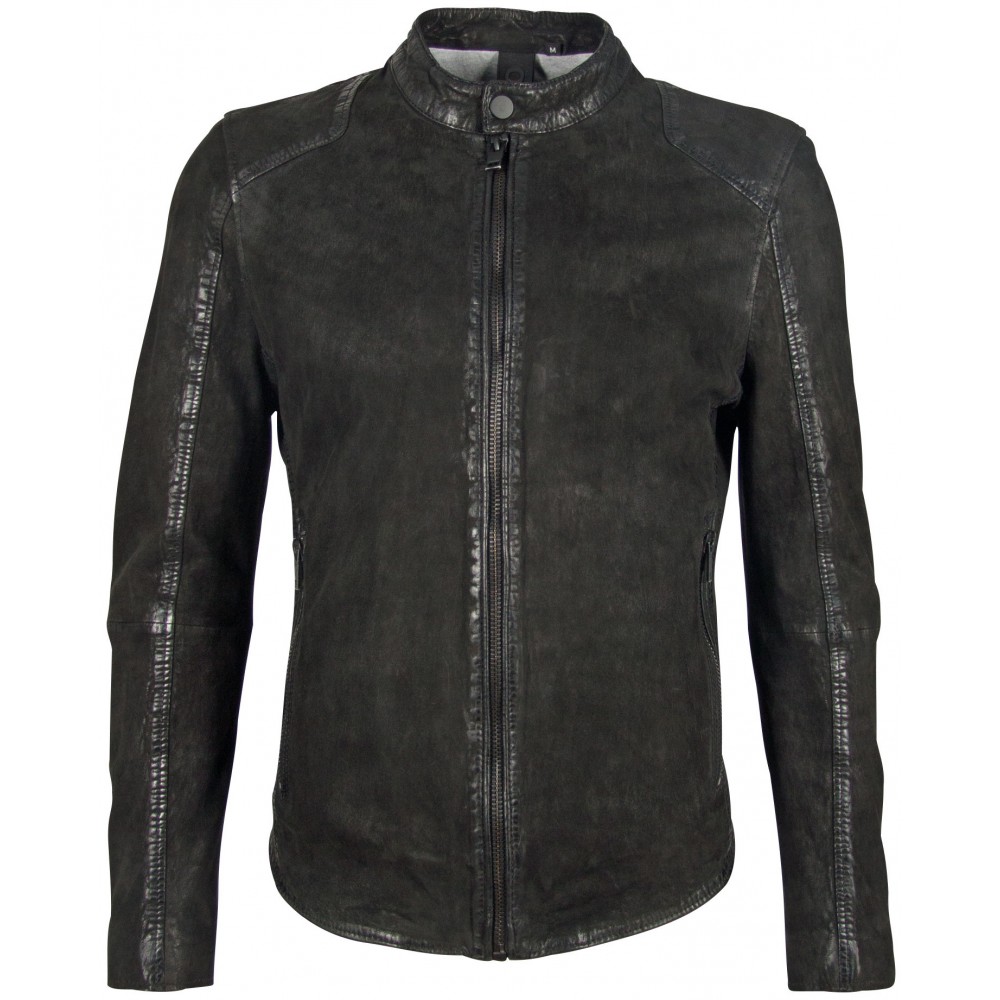 Geaca de Piele Naturala Barbati Gipsy Neagra G2BAram SF LCOUNTV Geaca de Piele Naturala Barbati Gipsy Neagra G2BAram SF LCOUNTV - readytowear.ro