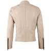 Geaca de Piele Barbati Gipsy Alb Murdar G2BArim SF LATARV Geaca de Piele Barbati Gipsy Alb Murdar G2BArim SF LATARV - readytowear.ro