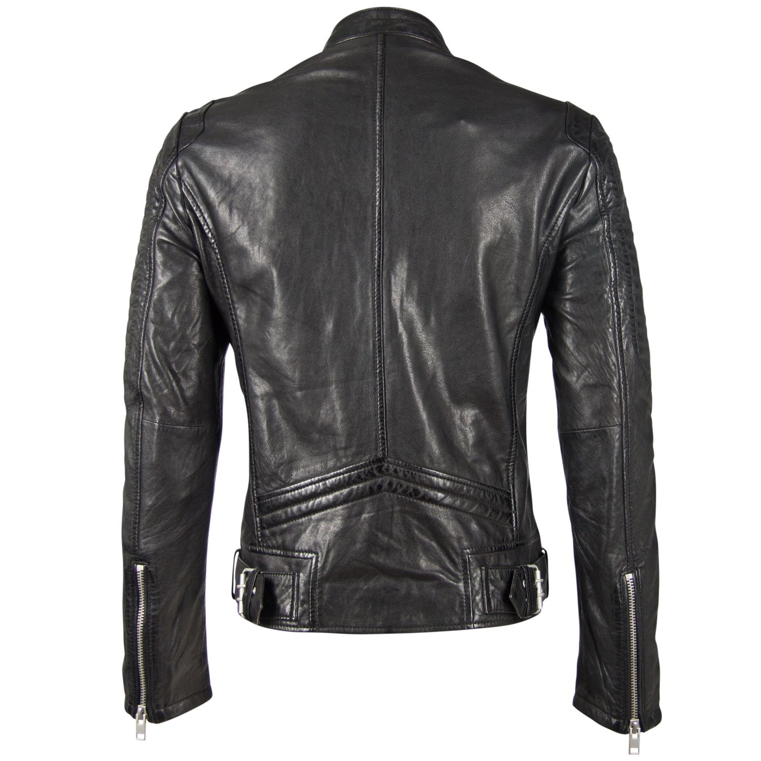 Geaca de Piele Barbati Gipsy Neagra G2BBennyt SF LVW – IMBRACAMINTE
