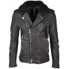 Geaca de Piele Naturala Barbati Gipsy Neagra G2BCrief SF SVAT – IMBRACAMINTE