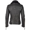 Geaca de Piele Naturala Barbati Gipsy Neagra G2BCrief SF SVAT - readytowear.ro