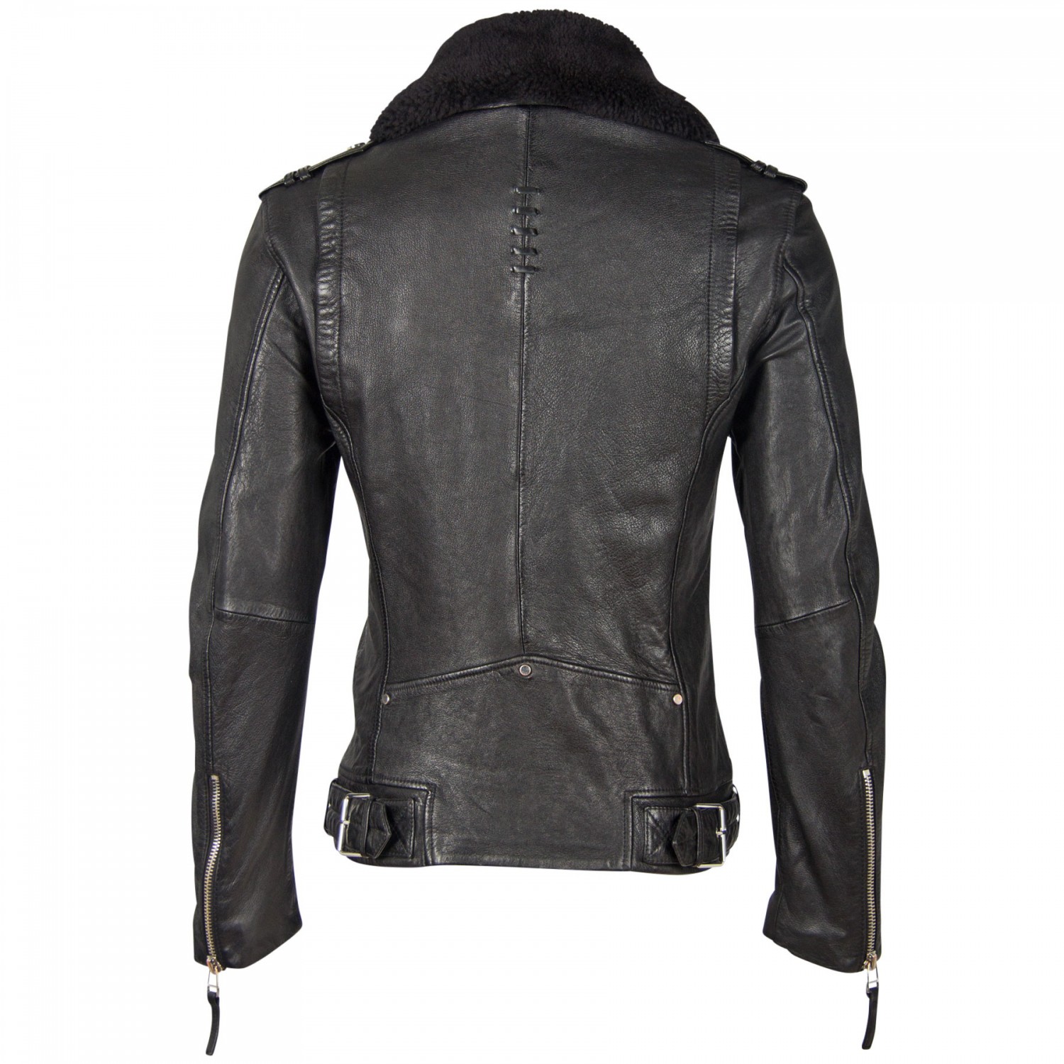 Geaca de Piele Naturala Barbati Gipsy Neagra G2BCrief SF SVAT – IMBRACAMINTE