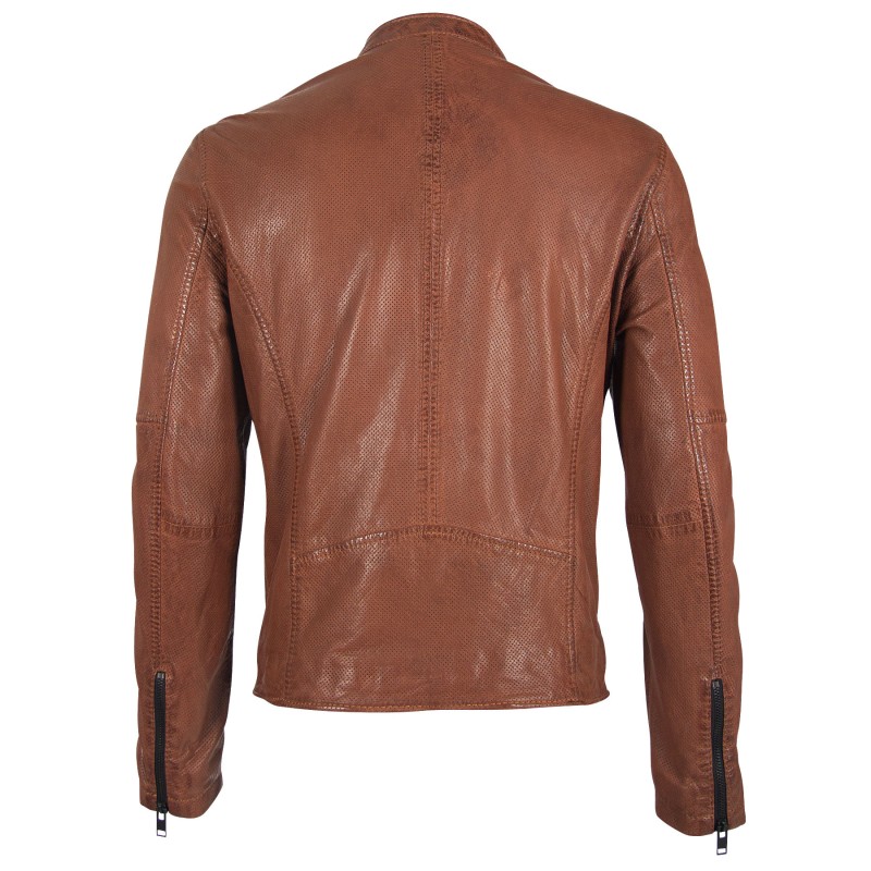 Geaca de Piele Naturala Barbati Gipsy Coniac Inchis G2BDev SF LRPEV – IMBRACAMINTE Geaca de Piele Naturala Barbati Gipsy Coniac Inchis G2BDev SF LRPEV – IMBRACAMINTE