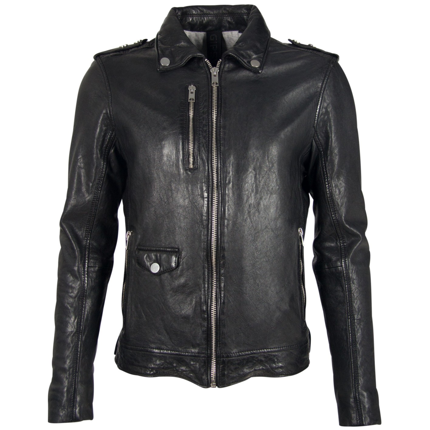 Geaca de Piele Naturala Barbati Gipsy Neagra G2BGerik SF LACAV – IMBRACAMINTE