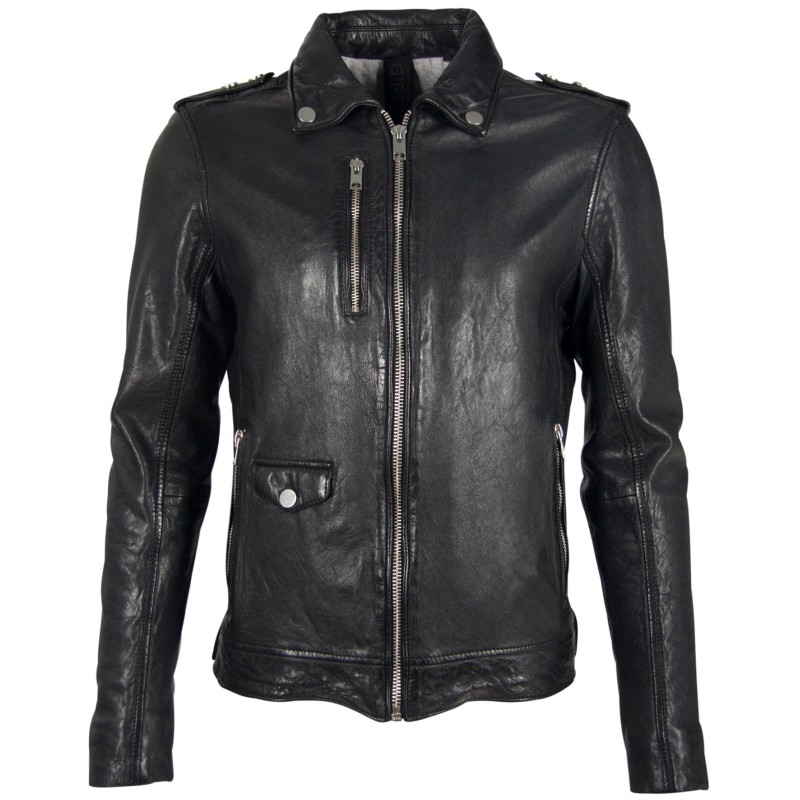 Geaca de Piele Naturala Barbati Gipsy Neagra G2BGerik SF LACAV – IMBRACAMINTE Geaca de Piele Naturala Barbati Gipsy Neagra G2BGerik SF LACAV – IMBRACAMINTE