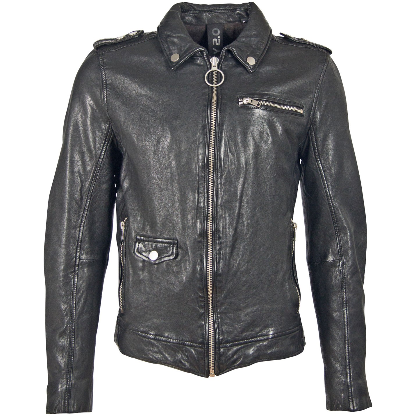 Geaca de Piele Naturala Barbati Gipsy Neagra G2BGilion SF LACAV – IMBRACAMINTE