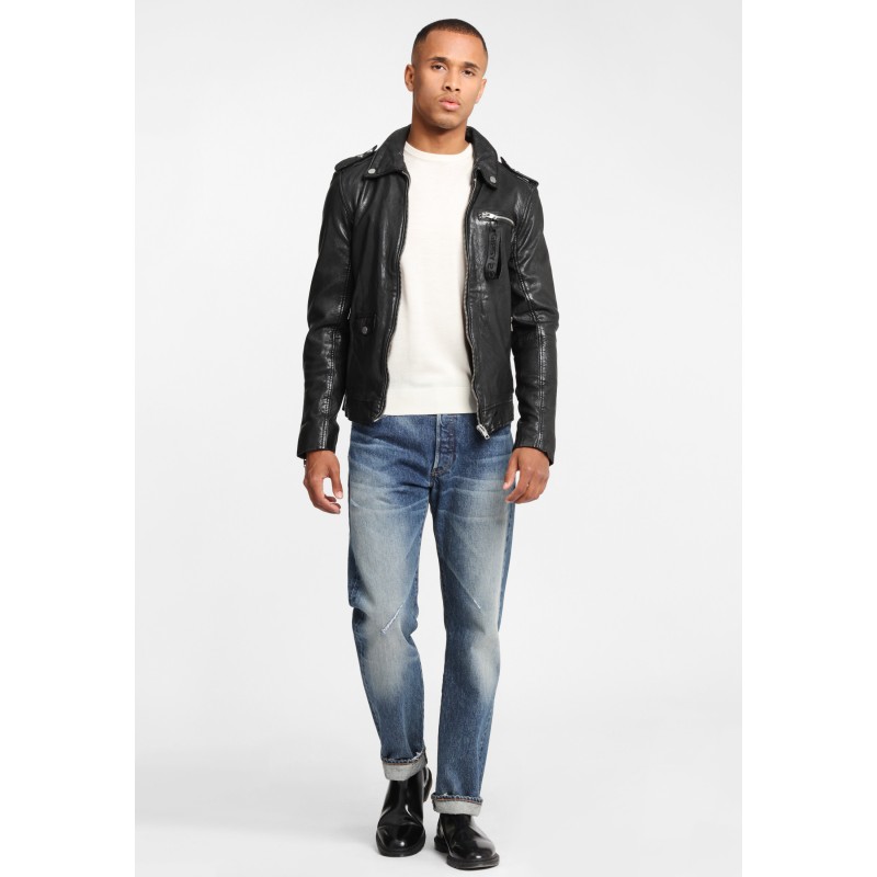 Geaca de Piele Naturala Barbati Gipsy Neagra G2BGilion SF LACAV – IMBRACAMINTE Geaca de Piele Naturala Barbati Gipsy Neagra G2BGilion SF LACAV – IMBRACAMINTE