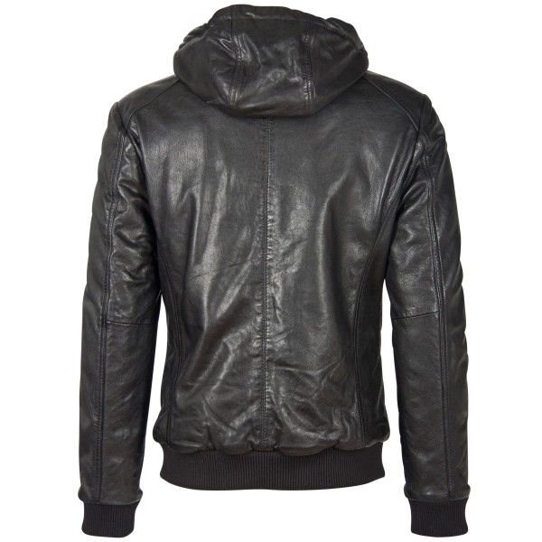 Geaca de Piele Naturala Barbati Gipsy Neagra G2BGraydon SF NSLV W – IMBRACAMINTE — fotografia 2