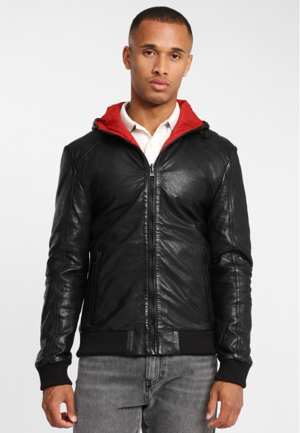 Geaca de Piele Naturala Barbati Gipsy Neagra G2BGraydon SF NSLV W – IMBRACAMINTE — fotografia 6
