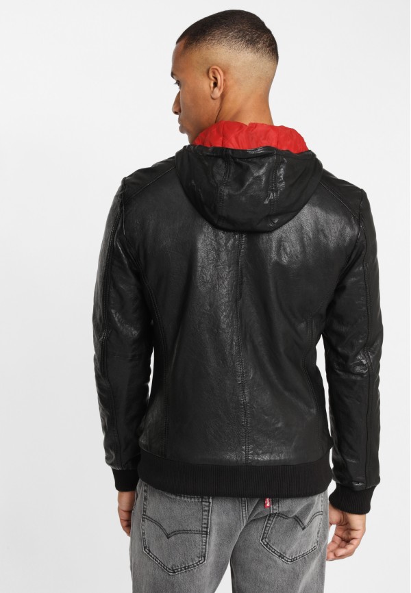 Geaca de Piele Naturala Barbati Gipsy Neagra G2BGraydon SF NSLV W – IMBRACAMINTE — fotografia 7